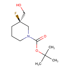 tert-butyl (3R)-3-fluoro-3-(hydroxymethyl)piperidine-1-carboxylate