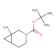 tert-butyl 1-amino-3-azabicyclo[4.1.0]heptane-3-carboxylate