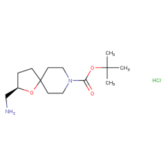 tert-butyl 2-(aminomethyl)-1-oxa-8-azaspiro[4.5]decane-8-carboxylate hydrochloride