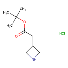 tert-butyl 2-(azetidin-3-yl)acetate hydrochloride