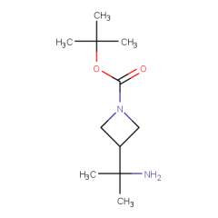 tert-butyl 3-(2-aminopropan-2-yl)azetidine-1-carboxylate