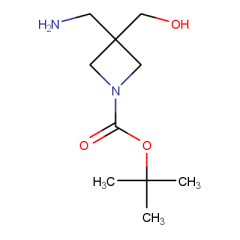 tert-butyl 3-(aminomethyl)-3-(hydroxymethyl)azetidine-1-carboxylate
