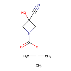 tert-butyl 3-cyano-3-hydroxyazetidine-1-carboxylate