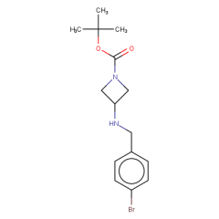 tert-butyl 3-{[(4-bromophenyl)methyl]amino}azetidine-1-carboxylate