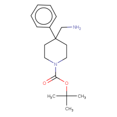 tert-butyl 4-(aminomethyl)-4-phenylpiperidine-1-carboxylate