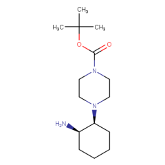 tert-butyl 4-[cis-2-aminocyclohexyl]piperazine-1-carboxylate
