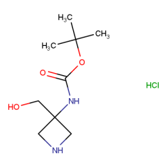 tert-butyl N-[3-(hydroxymethyl)azetidin-3-yl]carbamate hydrochloride