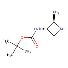 tert-butyl N-[trans-2-methylazetidin-3-yl]carbamate