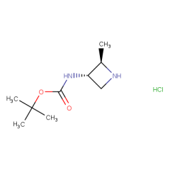tert-butyl N-[trans-2-methylazetidin-3-yl]carbamate hydrochloride