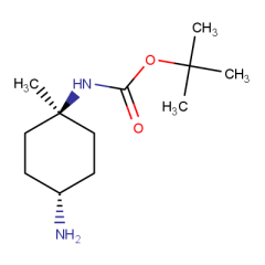 tert-butyl N-[trans-4-amino-1-methylcyclohexyl]carbamate