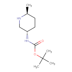 tert-butyl N-[trans-6-methylpiperidin-3-yl]carbamate