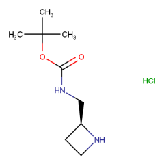 tert-butyl N-{[(2S)-azetidin-2-yl]methyl}carbamate hydrochloride