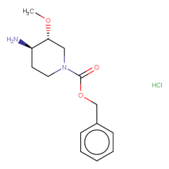 trans-1-cbz-4-amino-3-methoxypiperidine hydrochloride