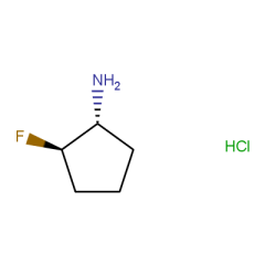 trans-2-fluorocyclopentan-1-amine hydrochloride