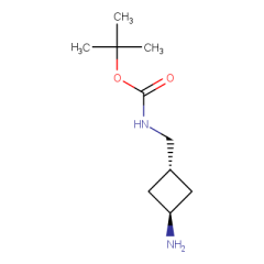 trans-3-(boc-aminomethyl)cyclobutylamine