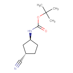 trans-tert-butyl N-(3-cyanocyclopentyl)carbamate