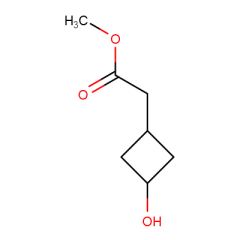 methyl 2-(3-hydroxycyclobutyl)acetate