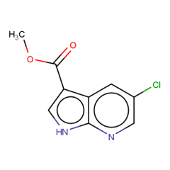 methyl 5-chloro-1H-pyrrolo[2,3-b]pyridine-3-carboxylate