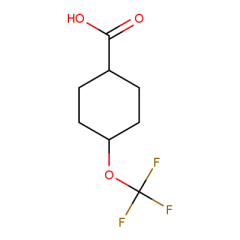 4-(trifluoromethoxy)cyclohexanecarboxylic acid  (cis/trans)