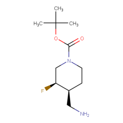 (3s,4r)-rel-1-boc-4-aminomethyl-3-fluoropiperidine