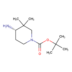 tert-butyl (4S)-4-amino-3,3-dimethylpiperidine-1-carboxylate