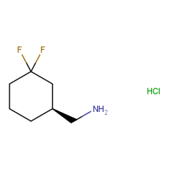 (3,3-difluorocyclohexyl)methanamine hydrochloride