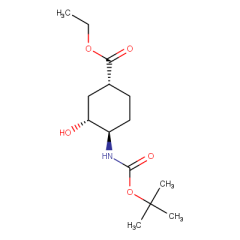 ethyl (1R,3R,4R)-4-{[(tert-butoxy)carbonyl]amino}-3-hydroxycyclohexane-1-carboxylate