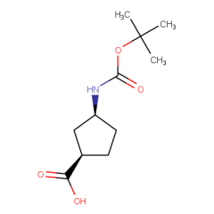 (1R,3S)-3-{[(tert-butoxy)carbonyl]amino}cyclopentane-1-carboxylic acid