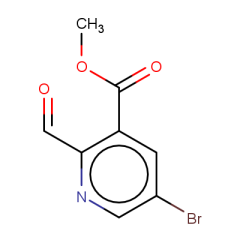 methyl 5-bromo-2-formylpyridine-3-carboxylate