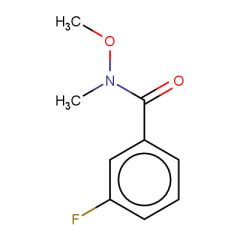 3-fluoro-N-methoxy-N-methylbenzamide