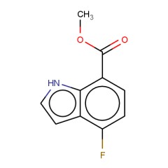 methyl 4-fluoro-1H-indole-7-carboxylate