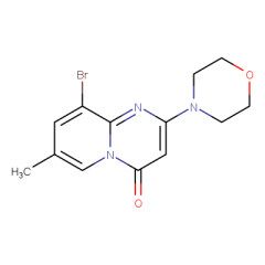 9-bromo-7-methyl-2-(morpholin-4-yl)-4H-pyrido[1,2-a]pyrimidin-4-one