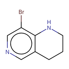 8-bromo-1,2,3,4-tetrahydro-1,6-naphthyridine