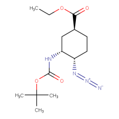 ethyl (1S,3R,4S)-4-azido-3-{[(tert-butoxy)carbonyl]amino}cyclohexane-1-carboxylate