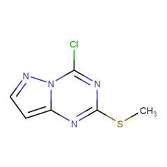 4-chloro-2-(methylsulfanyl)pyrazolo[1,5-a][1,3,5]triazine
