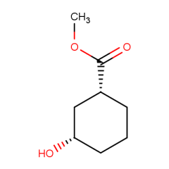 methyl cis-3-hydroxycyclohexane-1-carboxylate