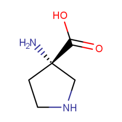 3-aminopyrrolidine-3-carboxylic acid