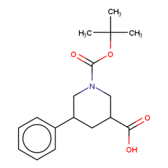 1-[(tert-butoxy)carbonyl]-5-phenylpiperidine-3-carboxylic acid