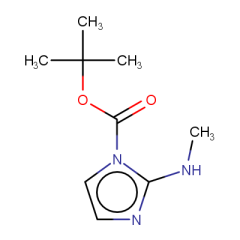 tert-butyl 2-(methylamino)imidazole-1-carboxylate