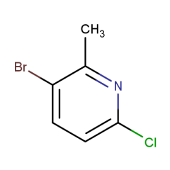 3-bromo-6-chloro-2-methylpyridine