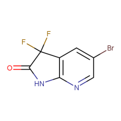 5-bromo-3,3-difluoro-1H,2H,3H-pyrrolo[2,3-b]pyridin-2-one
