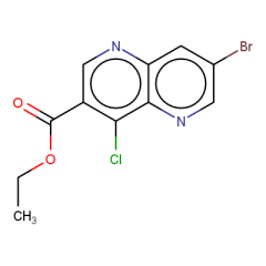 ethyl 7-bromo-4-chloro-1,5-naphthyridine-3-carboxylate