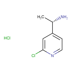 (1S)-1-(2-chloropyridin-4-yl)ethan-1-amine hydrochloride