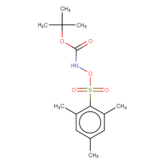 tert-butyl N-[(2,4,6-trimethylbenzenesulfonyl)oxy]carbamate