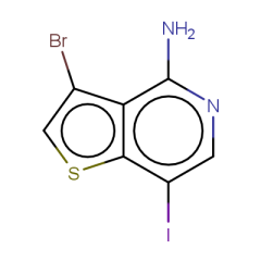 3-bromo-7-iodothieno[3,2-c]pyridin-4-amine