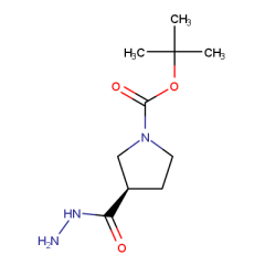 tert-butyl (3R)-3-(hydrazinecarbonyl)pyrrolidine-1-carboxylate