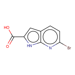 6-bromo-1H-pyrrolo[2,3-b]pyridine-2-carboxylic acid