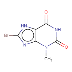 8-bromo-3-methyl-2,3,6,7-tetrahydro-1H-purine-2,6-dione
