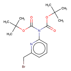 tert-butyl N-[6-(bromomethyl)-2-pyridyl]-N-tert-butoxycarbonyl-carbamate