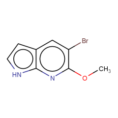 5-bromo-6-methoxy-1H-pyrrolo[2,3-b]pyridine